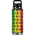 Marijuana Rasta Pattern YETI Rambler 36oz Bottle Skin