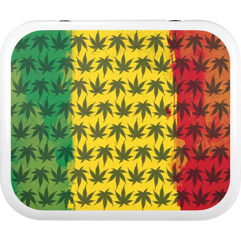Marijuana Rasta Pattern YETI Roadie 24 Hard Cooler Skin