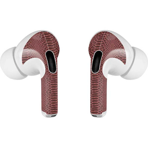 Marsala Snake Skin AirPods Pro 2nd Gen Skin
