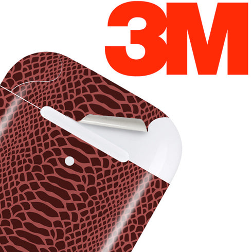 Marsala Snake Skin Apple AirPods 2 Skin
