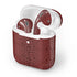 Marsala Snake Skin Apple AirPods 2 Skin