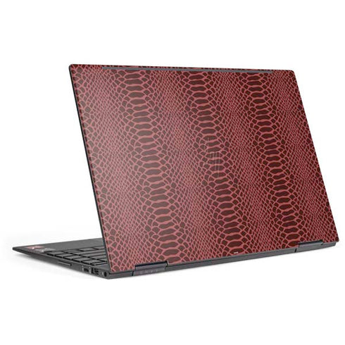 Marsala Snake Skin HP Envy Skin