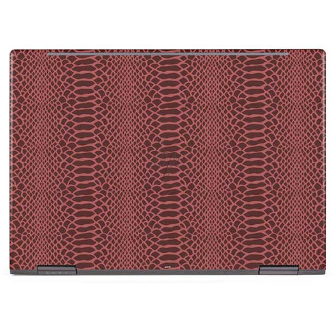 Marsala Snake Skin HP Envy Skin