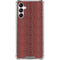 Marsala Snake Skin Galaxy A14 5G Clear Case