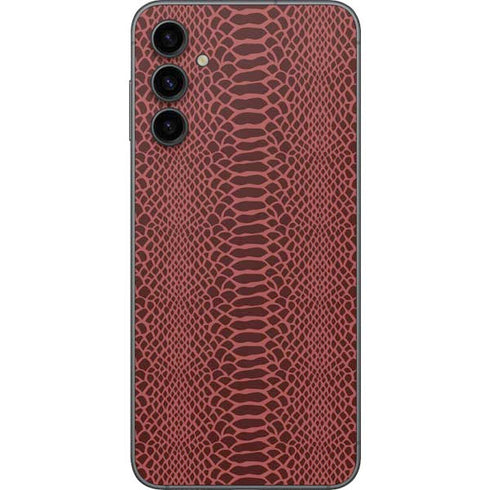 Marsala Snake Skin Galaxy A14 5G Skin