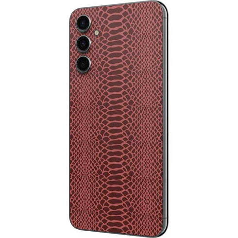 Marsala Snake Skin Galaxy A14 5G Skin