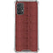 Marsala Snake Skin Galaxy A32 5G Clear Case