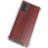 Marsala Snake Skin Galaxy A32 5G Clear Case