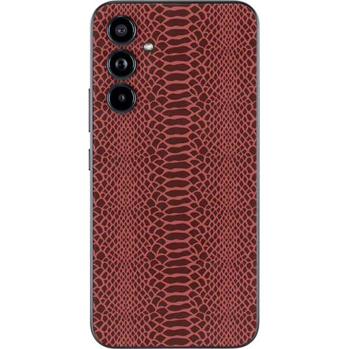 Marsala Snake Skin Galaxy A54 5G Skin