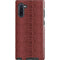 Marsala Snake Skin Galaxy Note 10 Pro Case