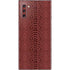 Marsala Snake Skin Galaxy Note 10 Skin