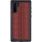 Marsala Snake Skin Galaxy Note 10 Waterproof Case