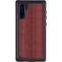 Marsala Snake Skin Galaxy Note 10 Waterproof Case
