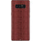 Marsala Snake Skin Galaxy Note 8 Skin