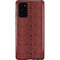 Marsala Snake Skin Galaxy Note20 5G Pro Case