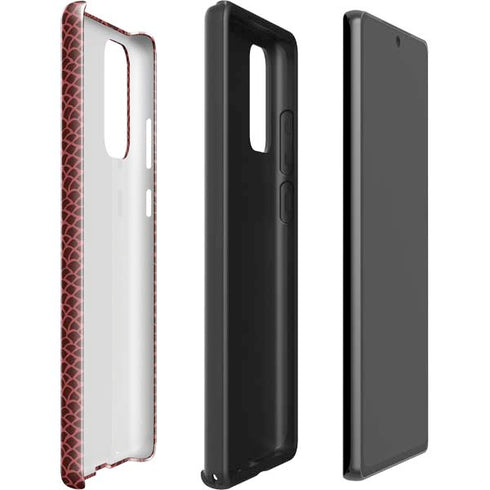 Marsala Snake Skin Galaxy Note20 5G Pro Case