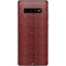Marsala Snake Skin Galaxy S10 Plus Skin