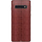 Marsala Snake Skin Galaxy S10 Skin