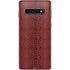Marsala Snake Skin Galaxy S10 Skin