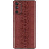 Marsala Snake Skin Galaxy S20 Fan Edition Skin