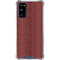 Marsala Snake Skin Galaxy S20 FE Clear Case