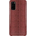 Marsala Snake Skin Galaxy S20 Lite Case