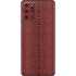 Marsala Snake Skin Galaxy S20 Plus Skin