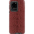 Marsala Snake Skin Galaxy S20 Ultra 5G Pro Case