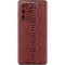 Marsala Snake Skin Galaxy S20 Ultra 5G Skin