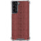 Marsala Snake Skin Galaxy S21 5G Clear Case