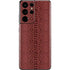 Marsala Snake Skin Galaxy S21 Ultra 5G Skin