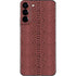 Marsala Snake Skin Galaxy S22 Plus Skin