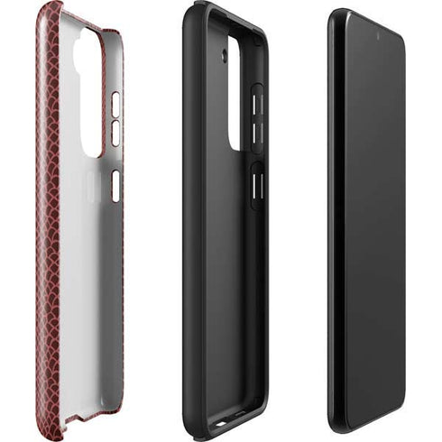 Marsala Snake Skin Galaxy S22 Pro Case