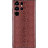 Marsala Snake Skin Galaxy S22 Ultra Skin