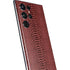 Marsala Snake Skin Galaxy S22 Ultra Skin