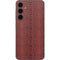 Marsala Snake Skin Galaxy S23 FE Skin