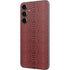 Marsala Snake Skin Galaxy S23 FE Skin