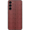 Marsala Snake Skin Galaxy S23 Plus Skin
