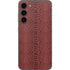 Marsala Snake Skin Galaxy S23 Plus Skin