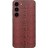 Marsala Snake Skin Galaxy S23 Skin