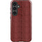 Marsala Snake Skin Galaxy S24 Plus Impact Case