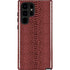 Marsala Snake Skin Galaxy S24 Ultra Impact Case