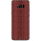 Marsala Snake Skin Galaxy S8 Plus Skin