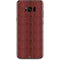 Marsala Snake Skin Galaxy S8 Skin