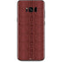 Marsala Snake Skin Galaxy S8 Skin