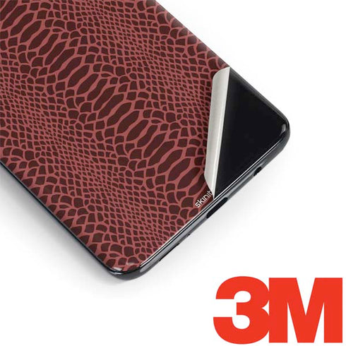 Marsala Snake Skin Galaxy S9 Skin