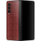 Marsala Snake Skin Galaxy Z Fold3 5G Skin