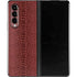 Marsala Snake Skin Galaxy Z Fold3 5G Skin
