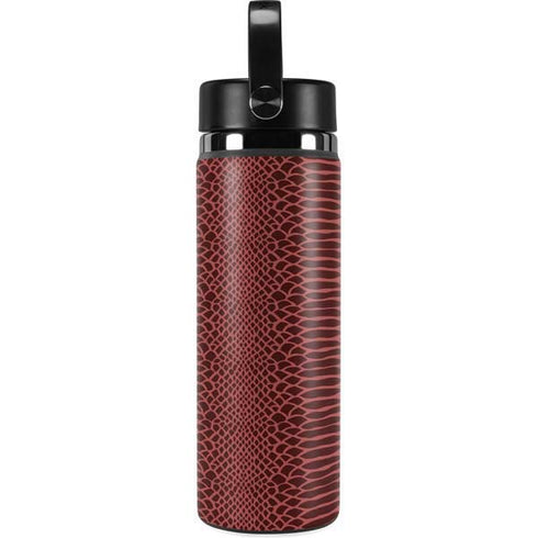 Marsala Snake Skin Hydro Flask 20oz Wide Mouth Skin
