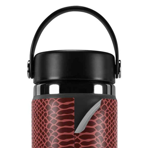 Marsala Snake Skin Hydro Flask 20oz Wide Mouth Skin